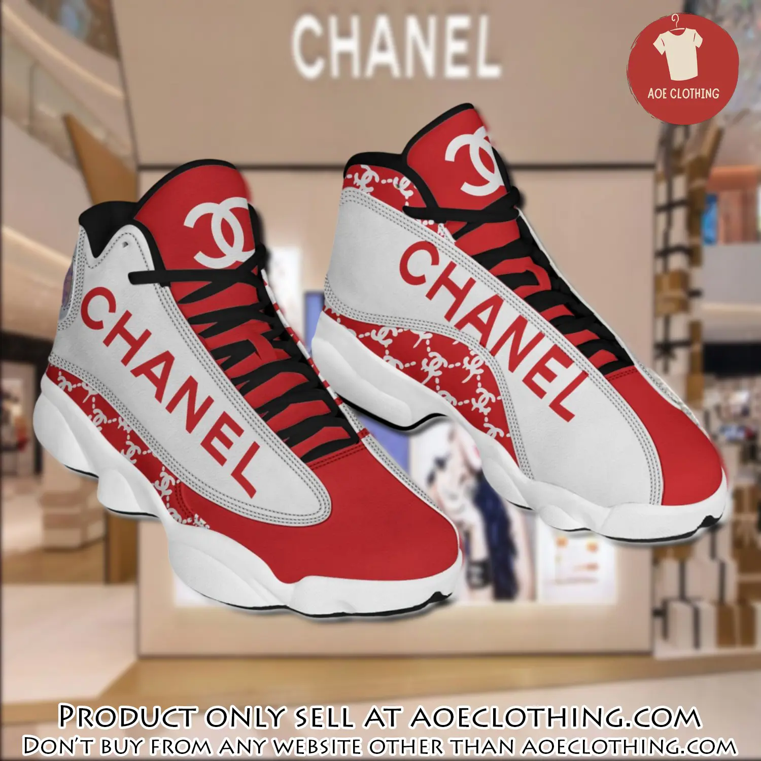 Chanel air jordan 13 sneaker jd14038 aoe0525107